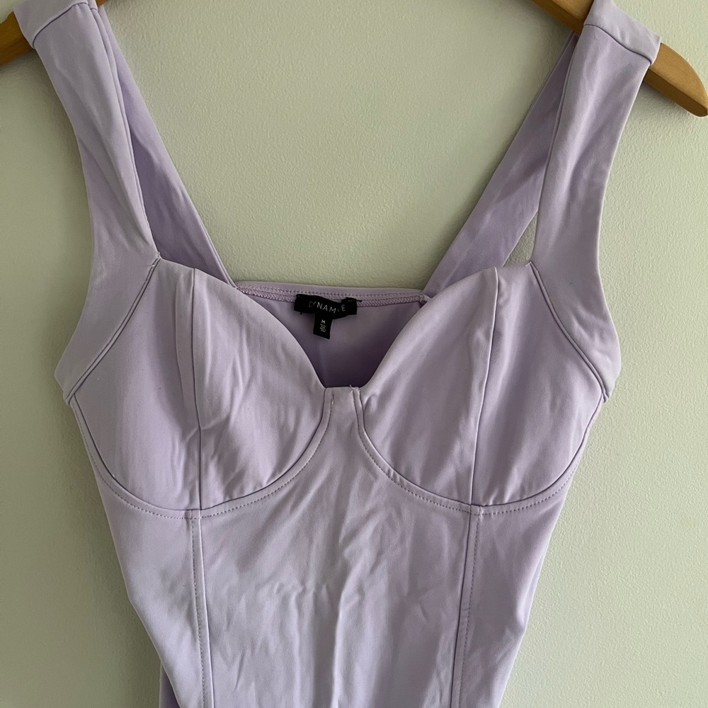 Dynamite Lilac Bodysuit